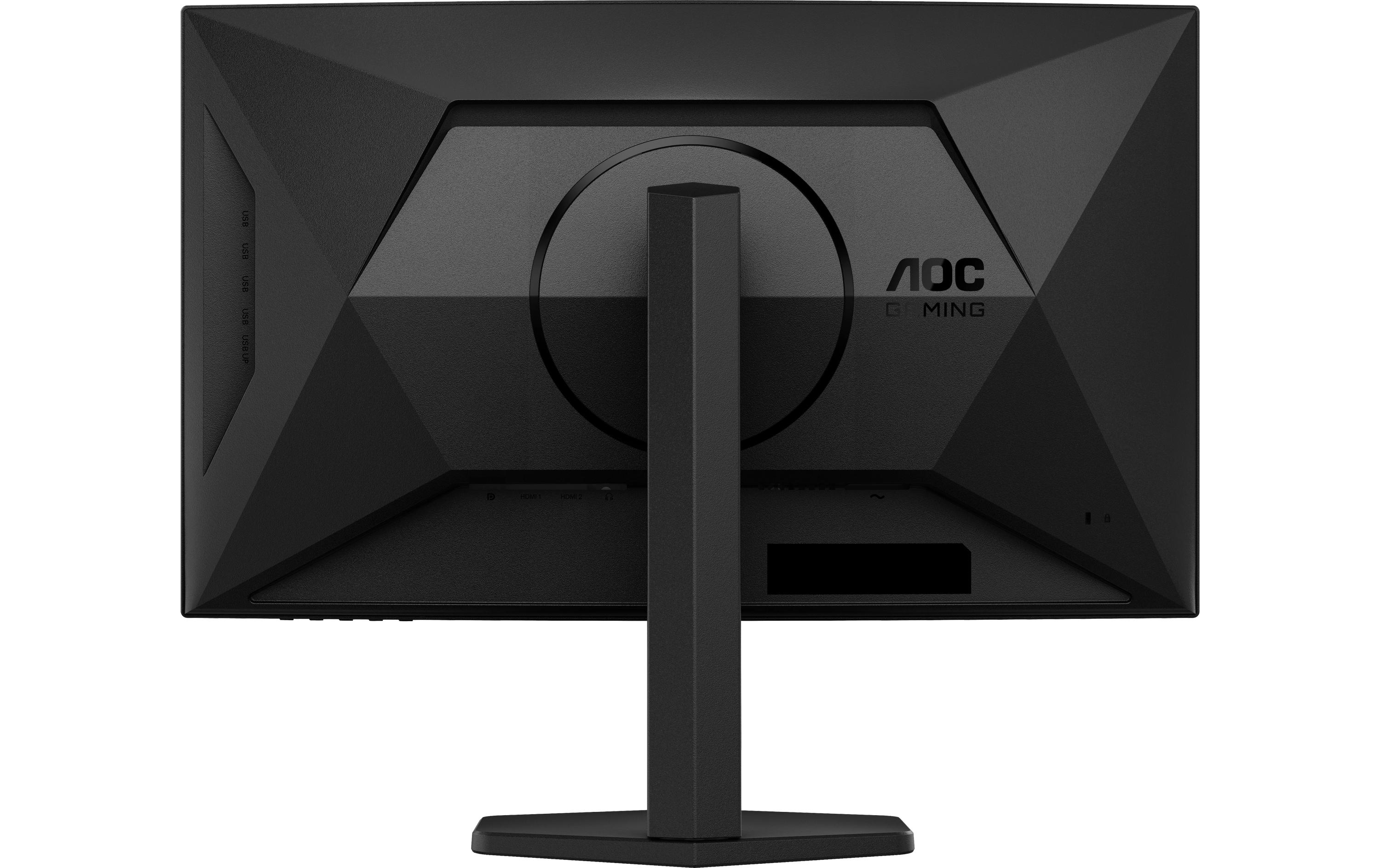AOC Gaming C27G4ZXU - LED-Monitor - Gaming - gebogen - 68.5 cm (27") - 1920 x 1080 Full HD (1080p) @ 280 Hz - Fast VA - 300 cd/m² - 4000:1 - HDR10 - 0.3 ms - Lautsprecher - Schwarz
