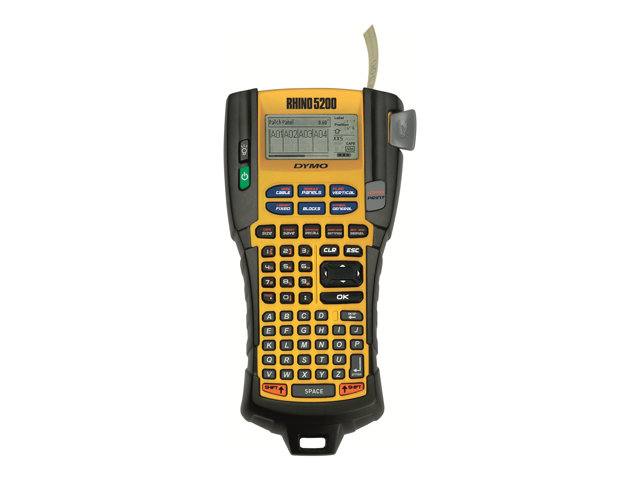 DYMO Rhino 5200 - Beschriftungsgerät - s/w - Thermotransfer