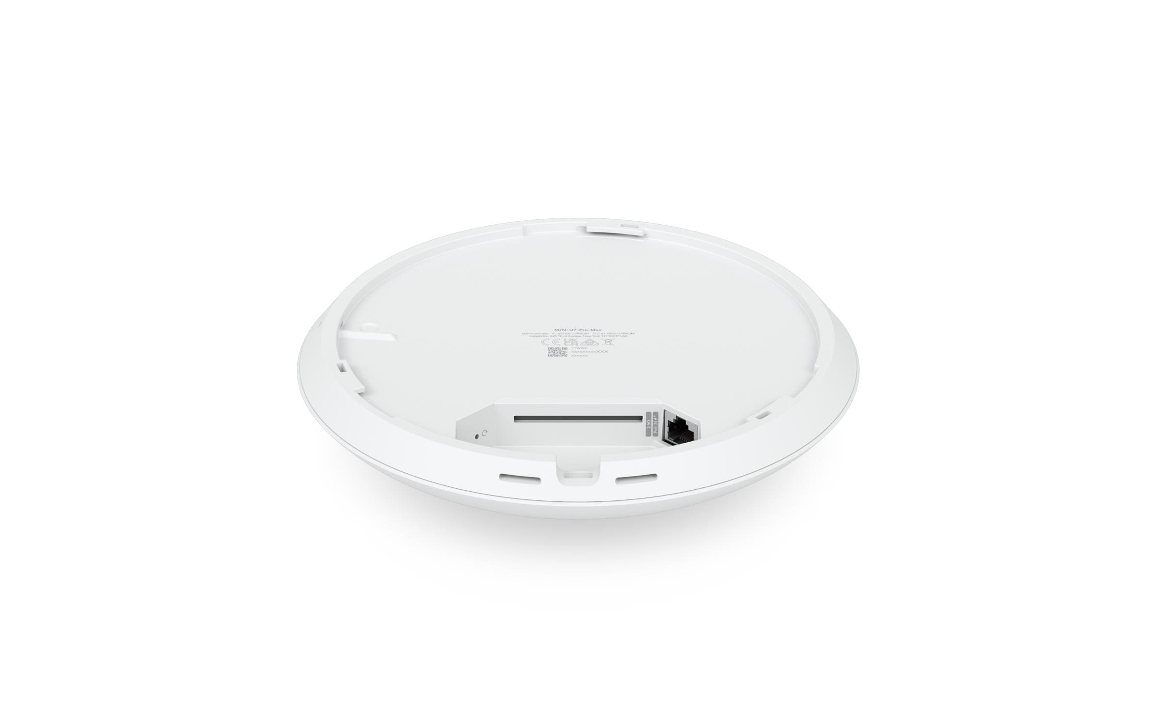 Ubiquiti UniFi U7 Pro Max - Accesspoint - Wi-Fi 7 - Wi-Fi 7 - 2.4 GHz, 5 GHz, 6 GHz - Wand- / Deckenmontage