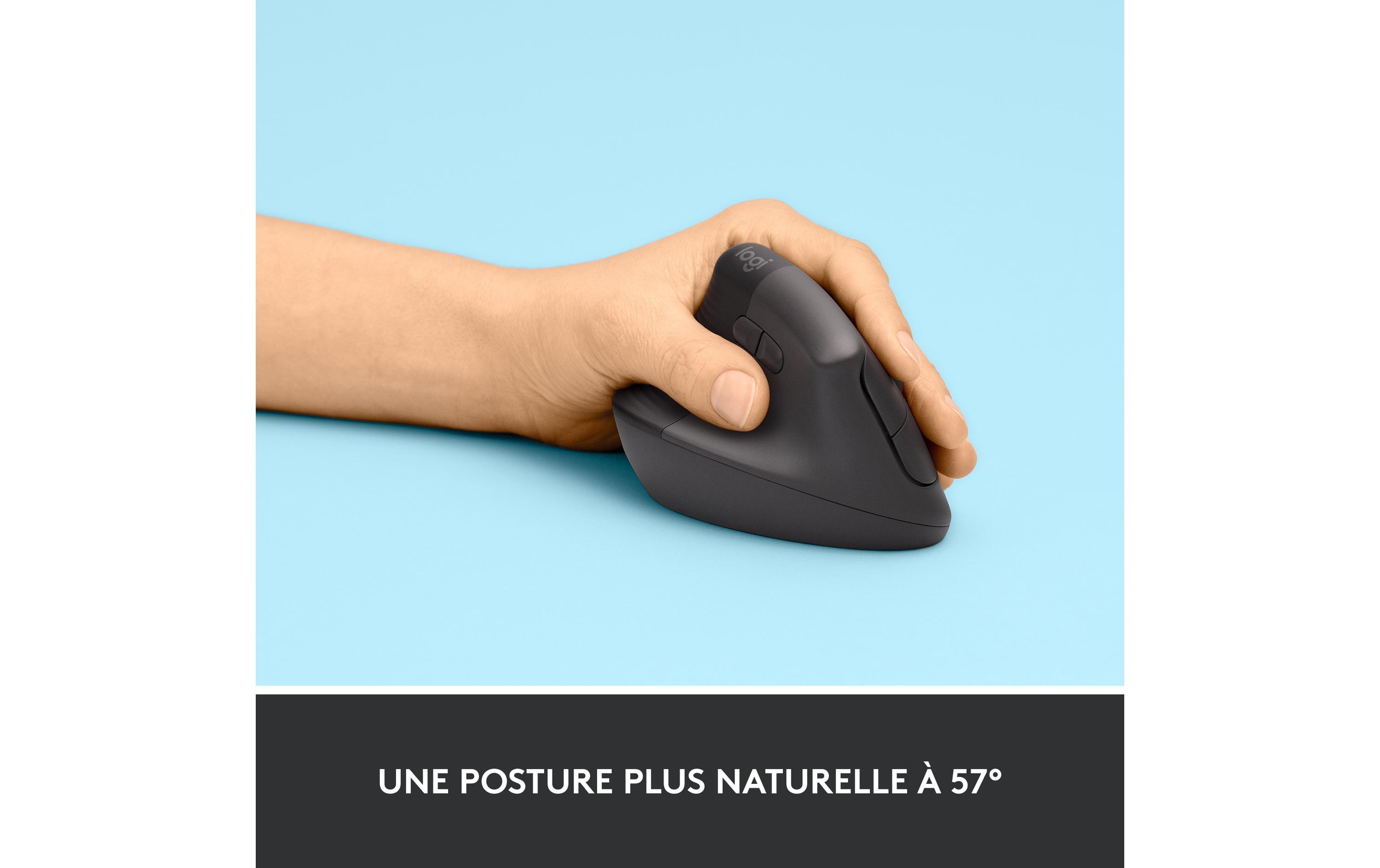 Logitech Ergonomische Maus Lift Left Graphite
