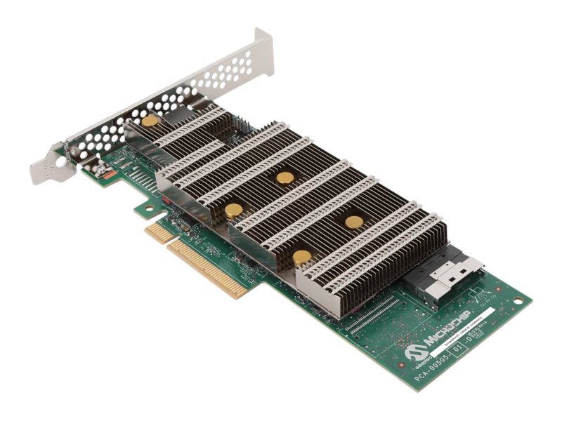 Microchip Adaptec SmartRAID 3200 Series 3254-8i - Speichercontroller (RAID) - SATA 6Gb/s / SAS 24Gb/s / PCIe 4.0 (NVMe) - PCIe 4.0 x8