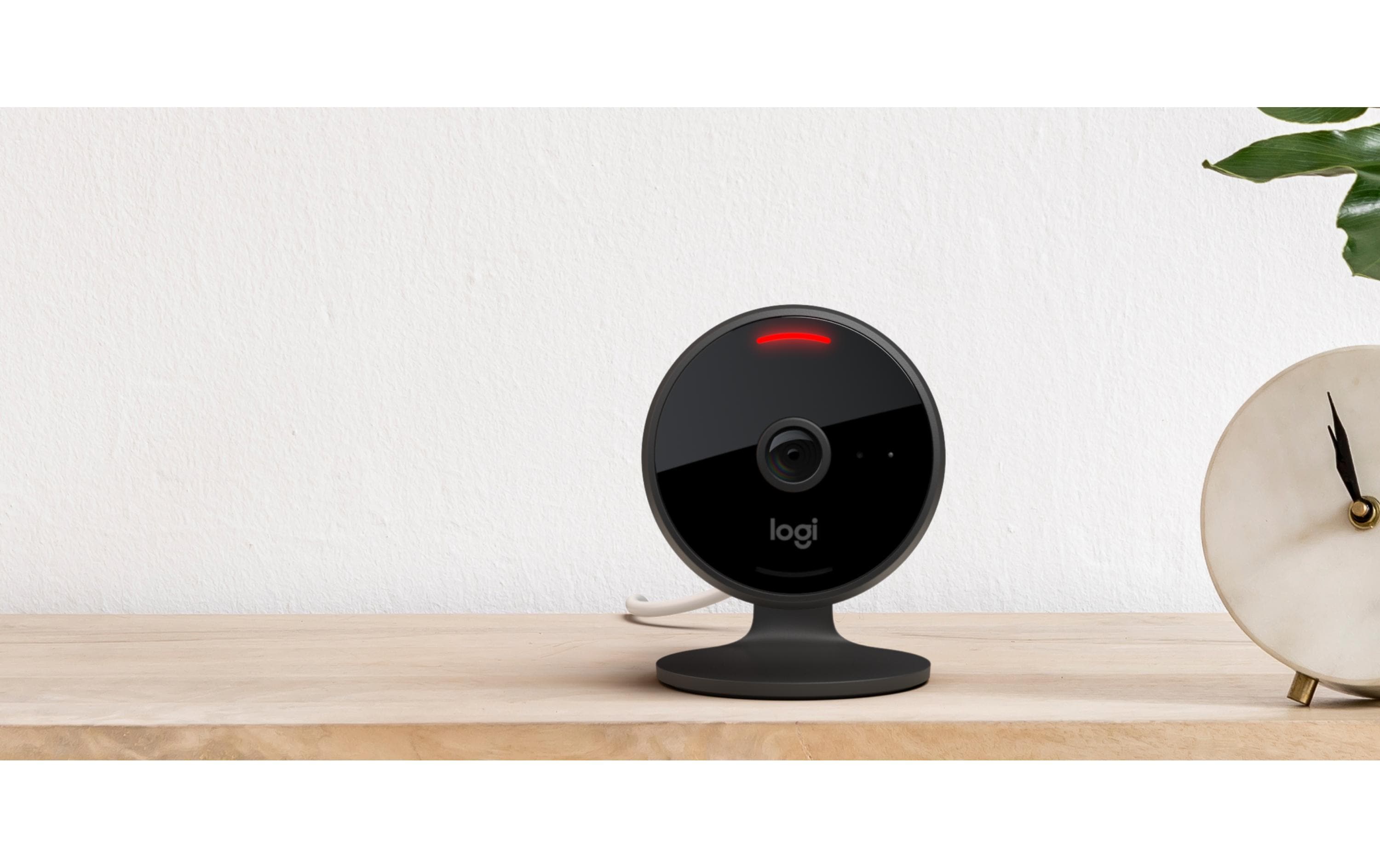 Logitech Circle View - Netzwerk-Überwachungskamera - Außenbereich, Innenbereich - wetterfest - Farbe (Tag&Nacht) - 1920 x 1080 - 1080p - Audio - drahtlos - Wi-Fi