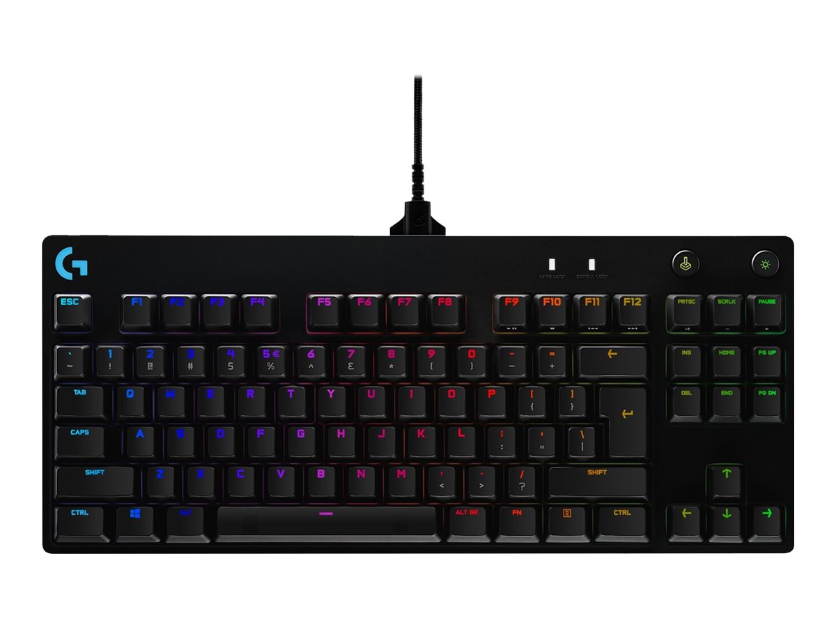 Logitech G Pro Mechanical Gaming Keyboard - Tastatur - US International - Schwarz Eingabegerät