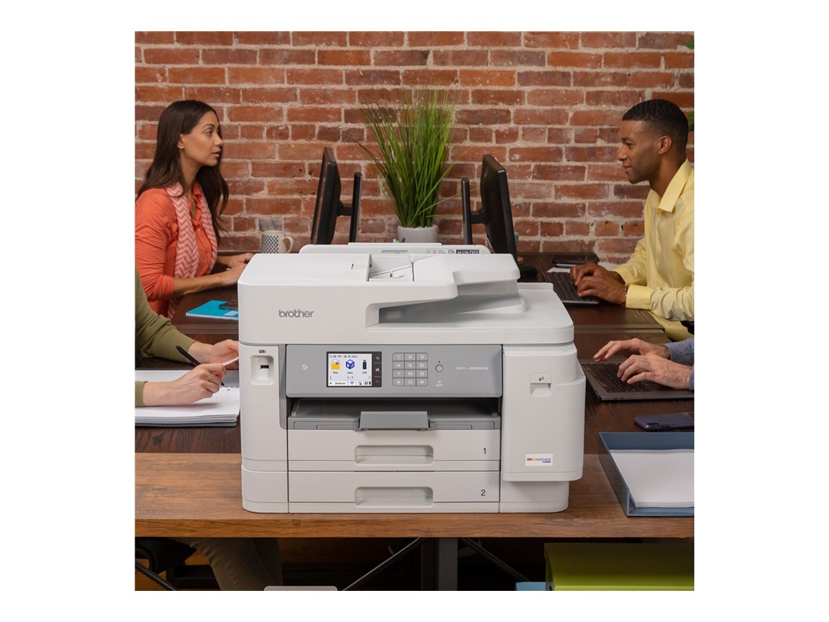 brother MFC-J5955DW 4 in 1 Tintenstrahl-Multifunktionsdrucker grau