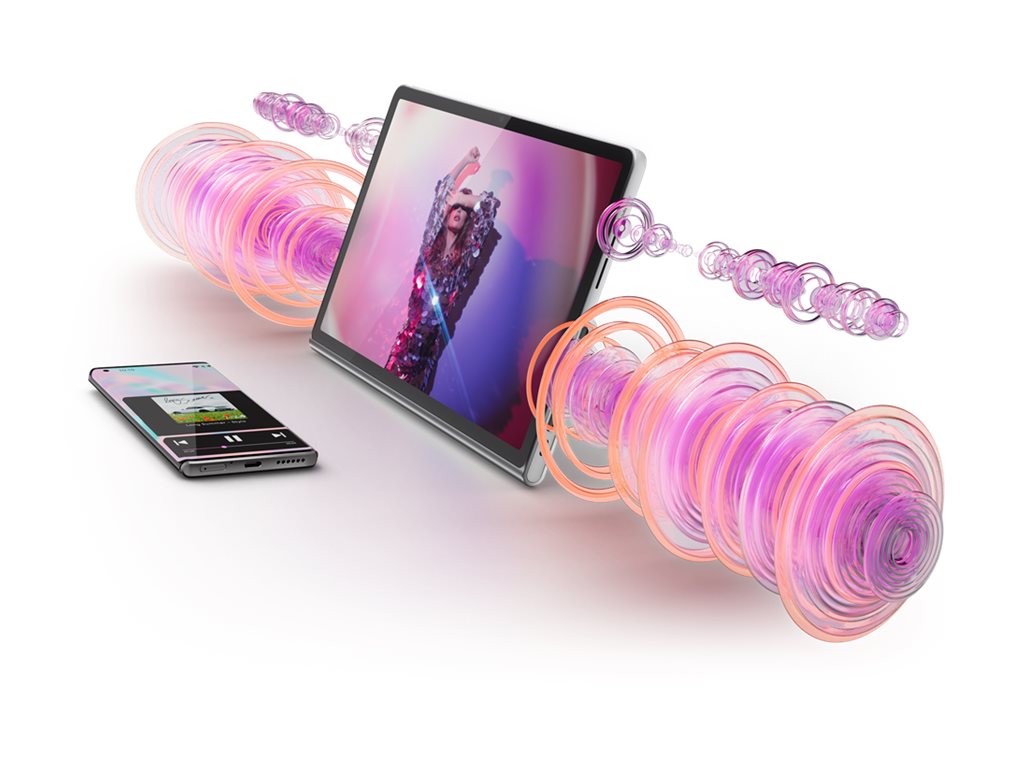 Lenovo Tab Plus ZADX - Tablet - Android 14 oder höher - 128 GB UFS card - 29.2 cm (11.5") IPS (2000 x 1200) - microSD-Steckplatz - Luna Gray