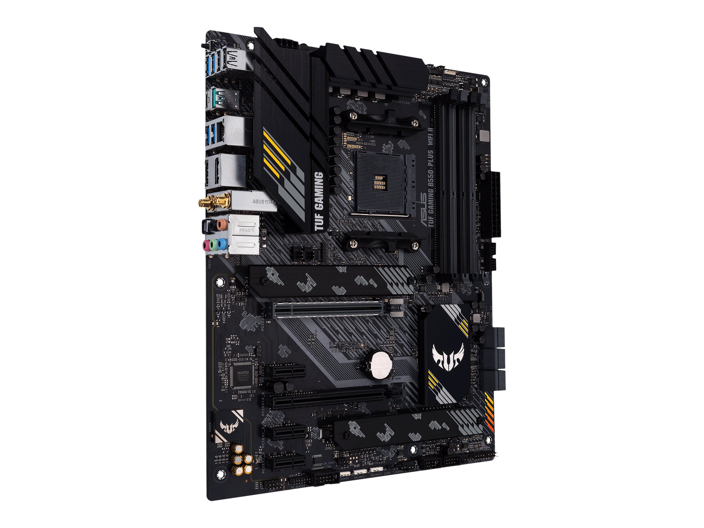 ASUS TUF GAMING B550-PLUS WIFI II - Motherboard - ATX - Socket AM4 - AMD B550