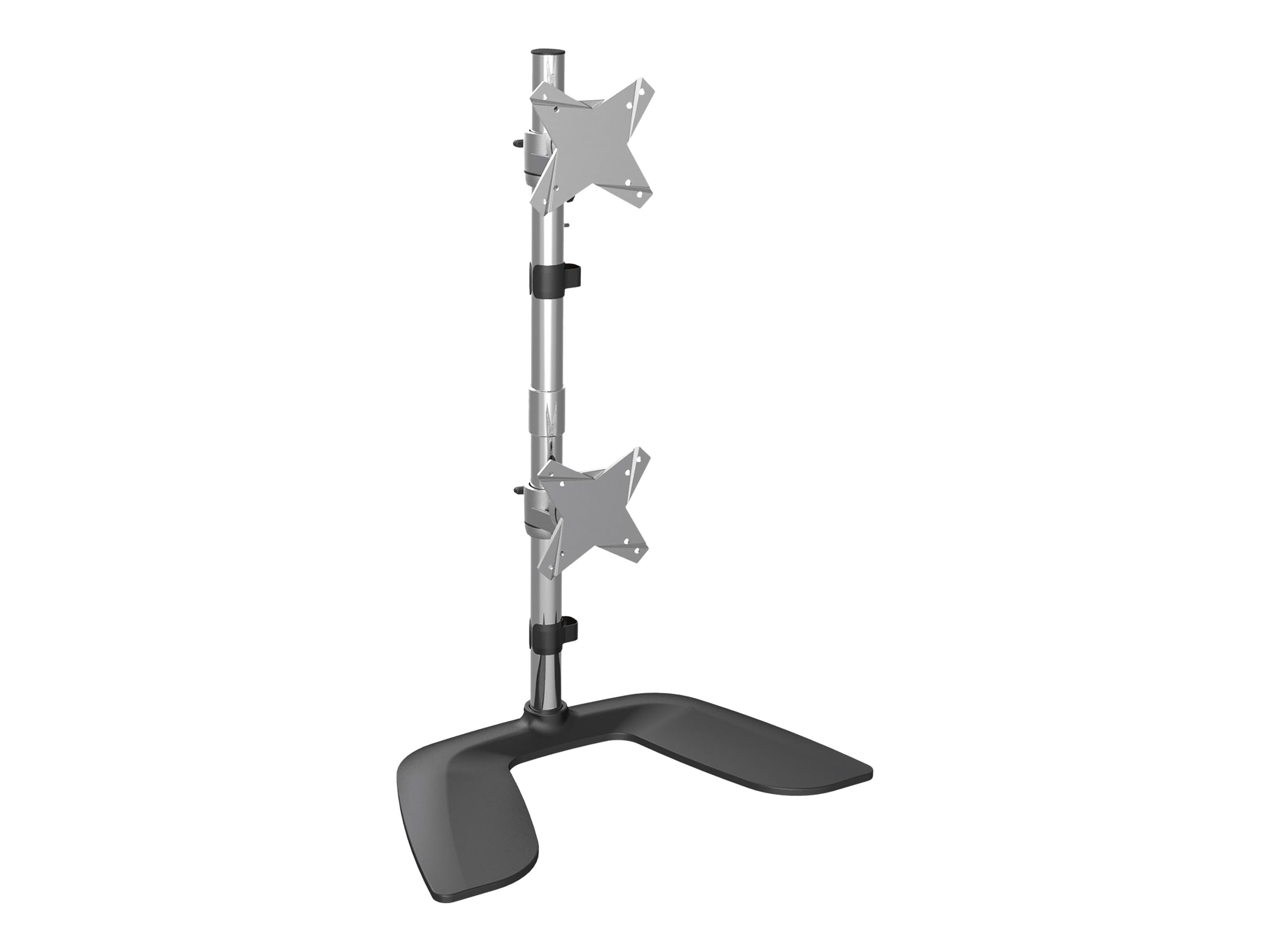 StarTech.com Monitorhalterung für zwei vertikal gestapelte Monitore - Ergonomischer Monitorarm für zwei VESA Monitore - bis zu 27"(je 8kg) Monitore - Freistehend
Höhenverstellbar - Silber (ARMDUOVS) Aufstellung - für 2 Monitore - Schwarz
Silber