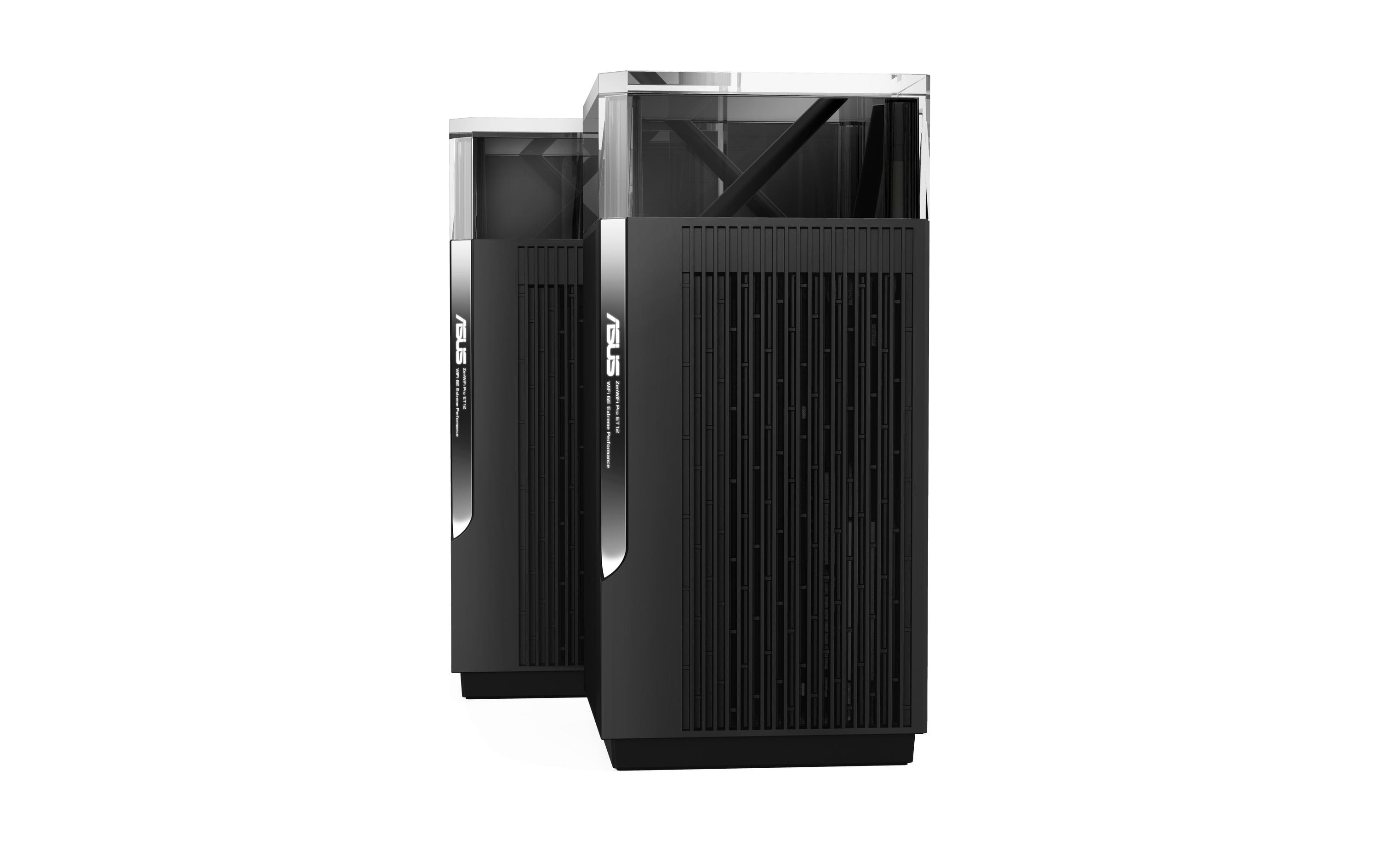 ASUS ZenWiFi Pro ET12 - WLAN-System - Wi-Fi 6E - Desktop