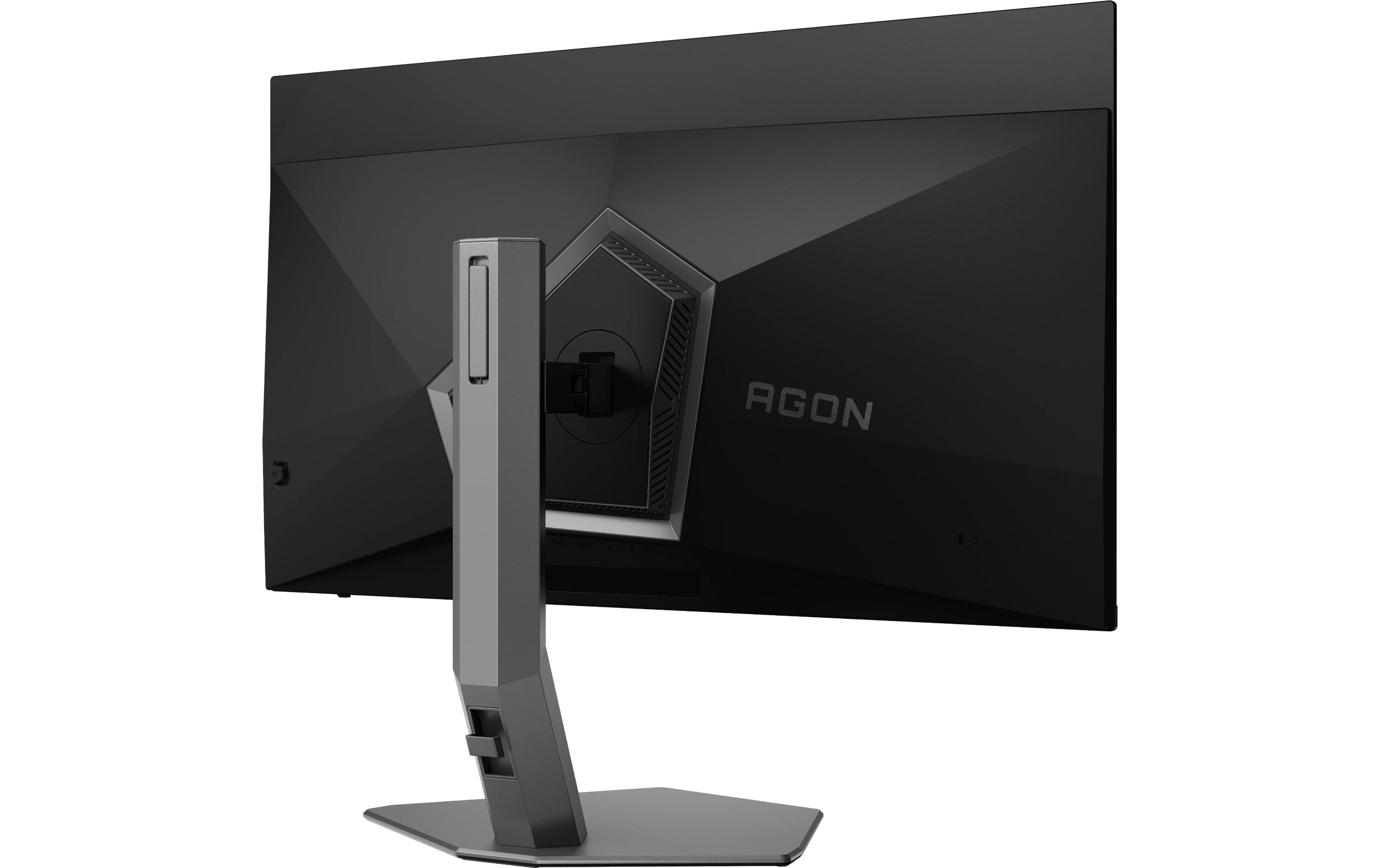 AOC AGON PRO AG326UD - OLED-Monitor - Gaming - 81.3 cm (32") (31.5" sichtbar) - 3840 x 2160 4K UHD (2160p) @ 165 Hz - 250 cd/m² - 15000000:1 - DisplayHDR 400 True Black - 0.03 ms - 2xHDMI, DisplayPort - Lautsprecher - Dunkelgrau