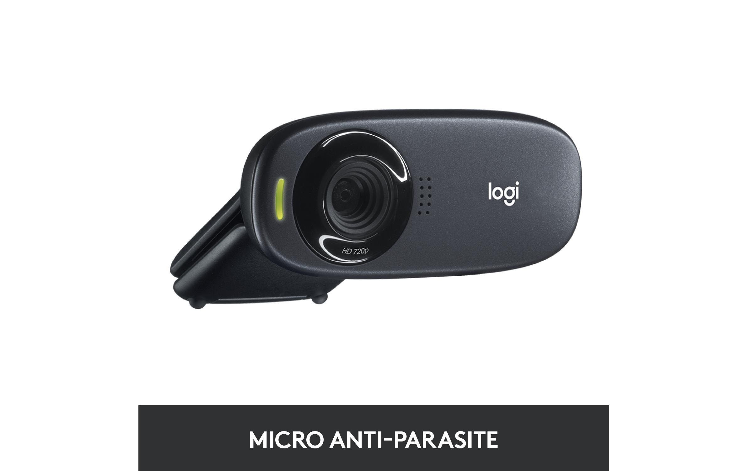 Logitech HD Webcam C310 - Webcam - Schwarz - 1280 x 720 - Audio - USB 2.0