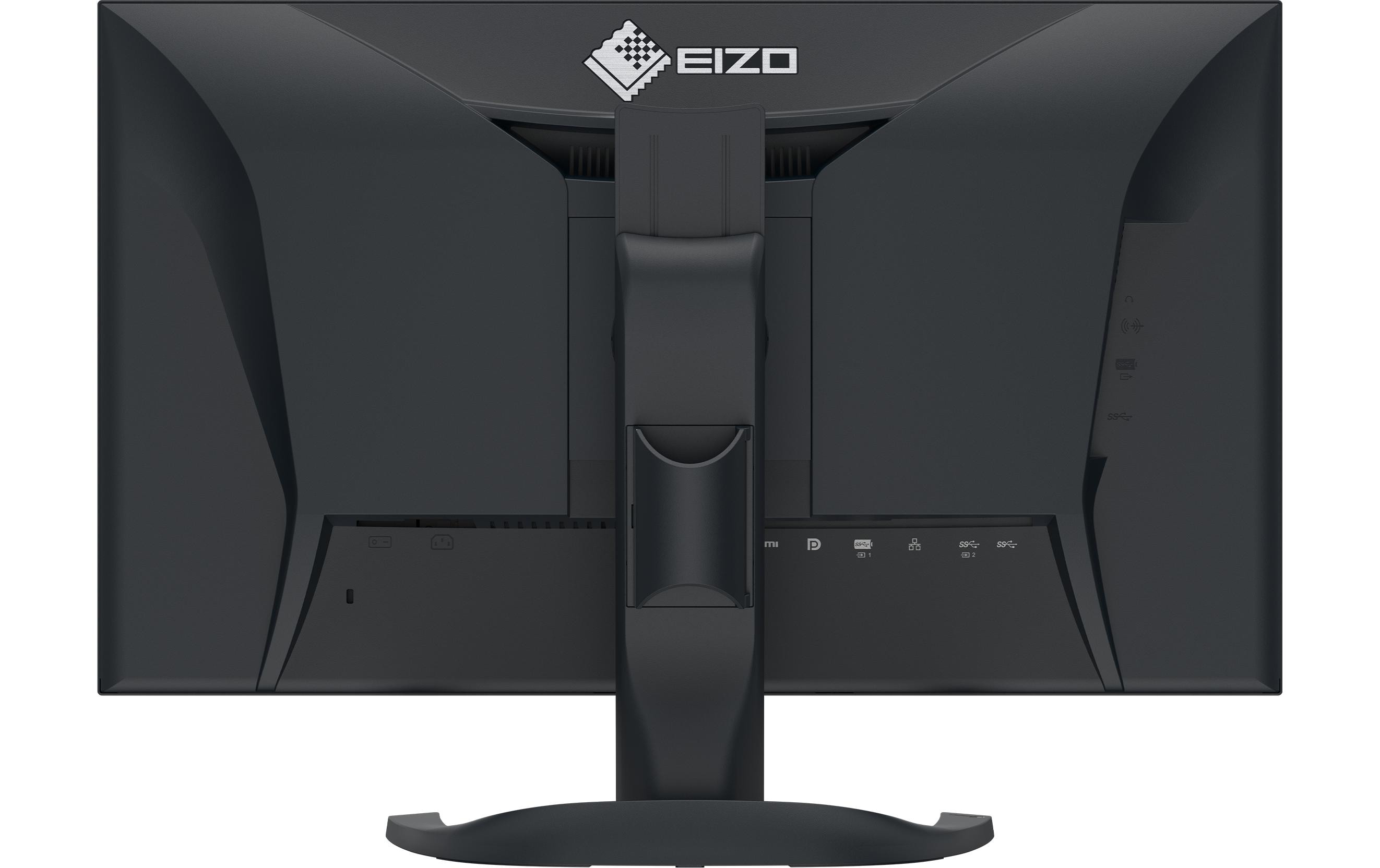 EIZO FlexScan EV2740X - Mit FlexStand - LED-Monitor - 68.5 cm (27") - 3840 x 2160 4K - IPS - 350 cd/m² - 2000:1 - 5 ms - 2xHDMI, DisplayPort, 2xUSB-C - Lautsprecher - Schwarz
