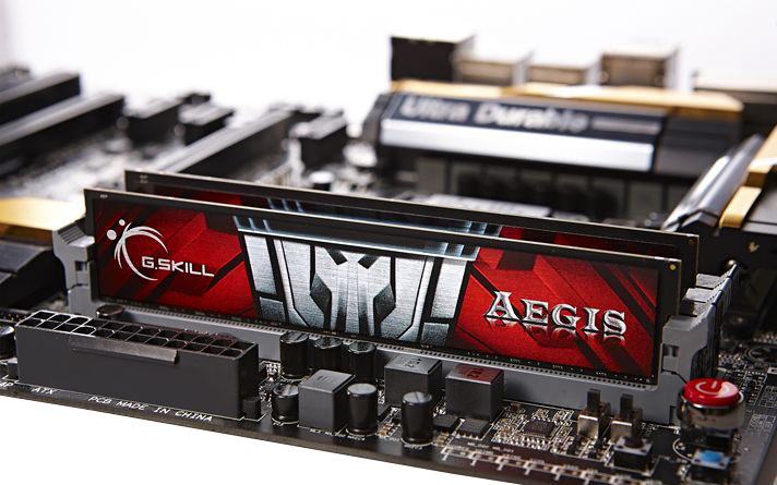 G.Skill AEGIS F3-1600C11D-16GIS - DDR3 - Kit - 16 GB: 2 x 8 GB - DIMM 240-PIN - 1600 MHz / PC3-12800 - ungepuffert