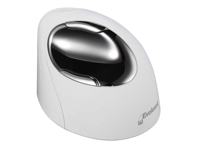 Evoluent VerticalMouse 4 Right Mac - vertikale Maus - Bluetooth - weiß