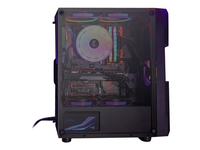 AeroCool Menace Saturn RGB - Tempered Glass Edition - Tower - ATX