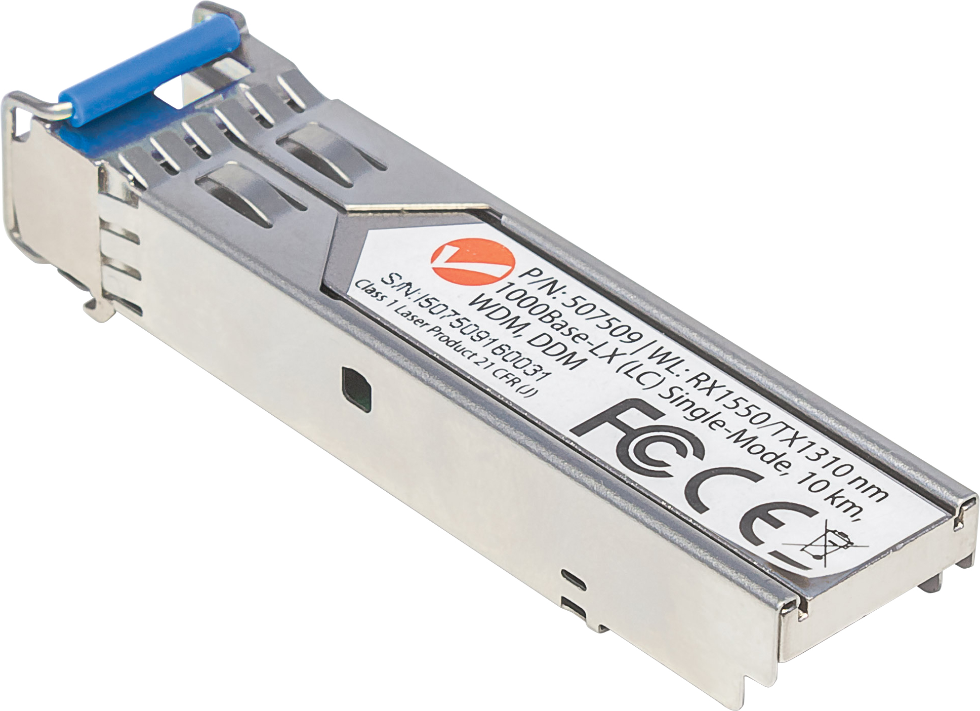 Intellinet Transceiver Module Optical
Gigabit Fiber WDM Bi-Directional SFP
1000Base-Lx (LC) Single-Mode Port
10km
WDM (Rx1550/Tx1310)
MSA Compliant
Equivalent to Cisco GLC-BX-U
Fibre
Three Year Warranty - SFP (Mini-GBIC)-Transceiver-Modul - 1GbE