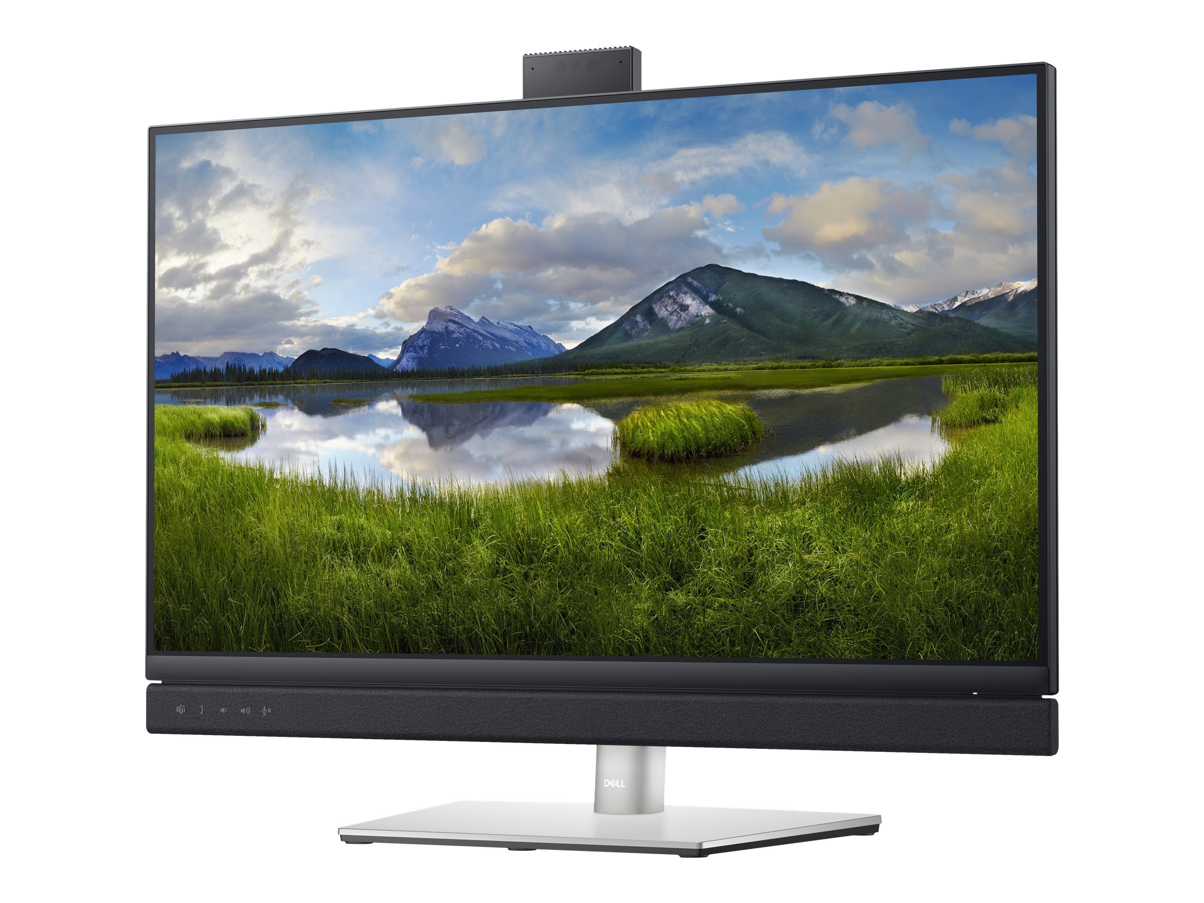 Dell 27 Video Conferencing Monitor C2722DE - LED-Monitor - 68.47 cm (27") - 2560 x 1440 WQHD @ 60 Hz - IPS - 350 cd/m² - 1000:1 - 6 ms - HDMI, DisplayPort, USB-C - Lautsprecher