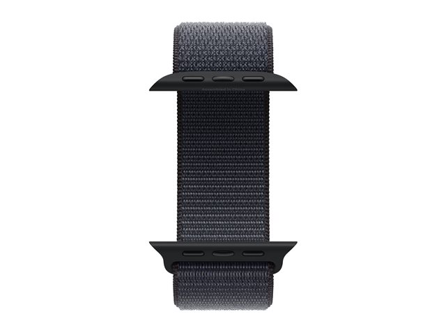 Apple Watch Series 10 GPS + Cellular 46mm Jet Black Aluminium Case mit Ink Sport Band (MWY53QF/A)