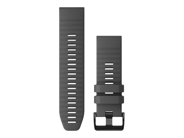 Garmin QuickFit 26 - Armband für Smartwatch, GPS-Uhr - Slate Gray - für D2; Enduro; fenix 6X; fenix 5X; fenix 6X; quatix 6X; tactix Delta, Delta - Solar Edition