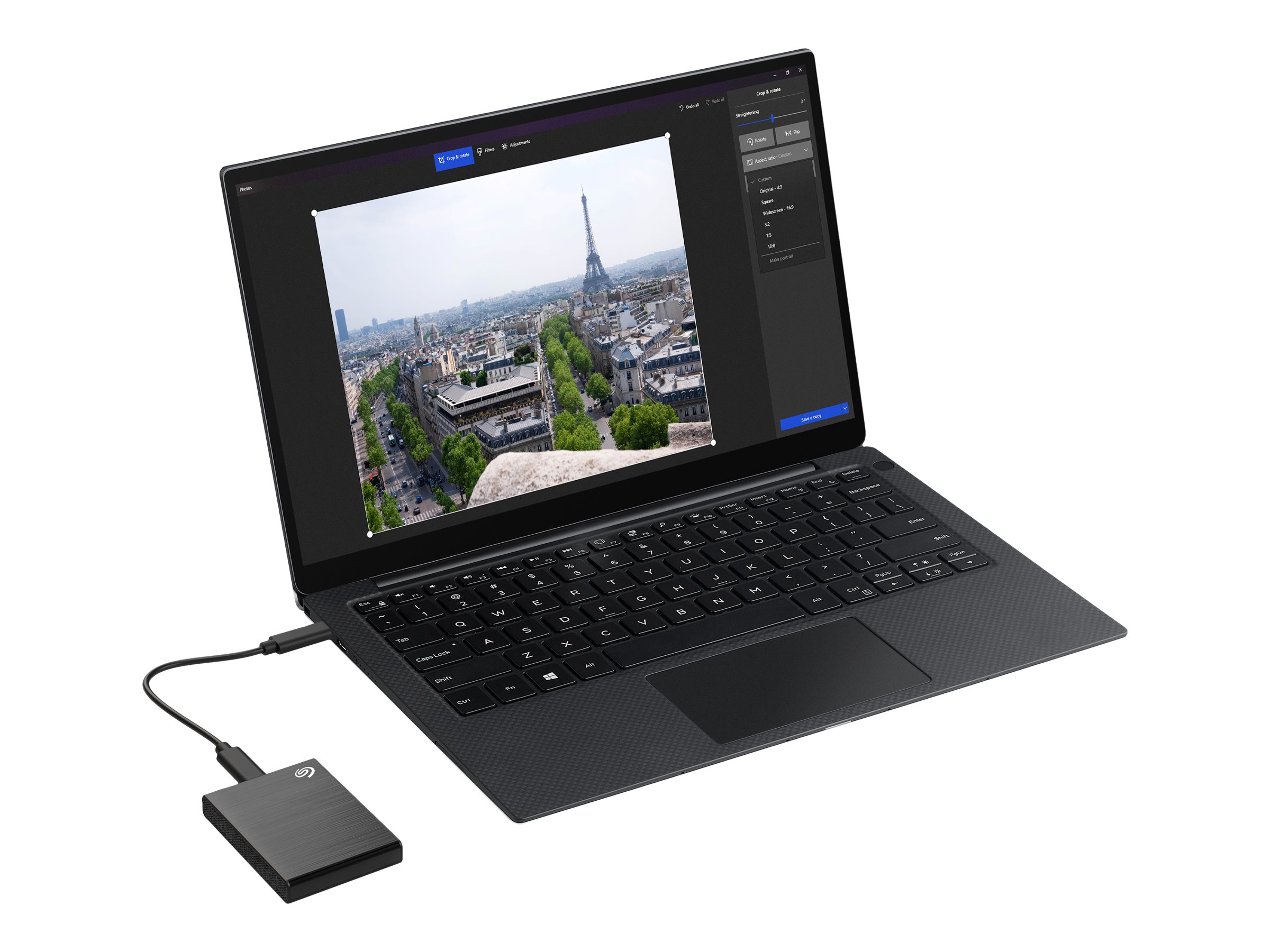 Seagate One Touch SSD STKG1000400 - SSD - 1 TB - USB 3.0