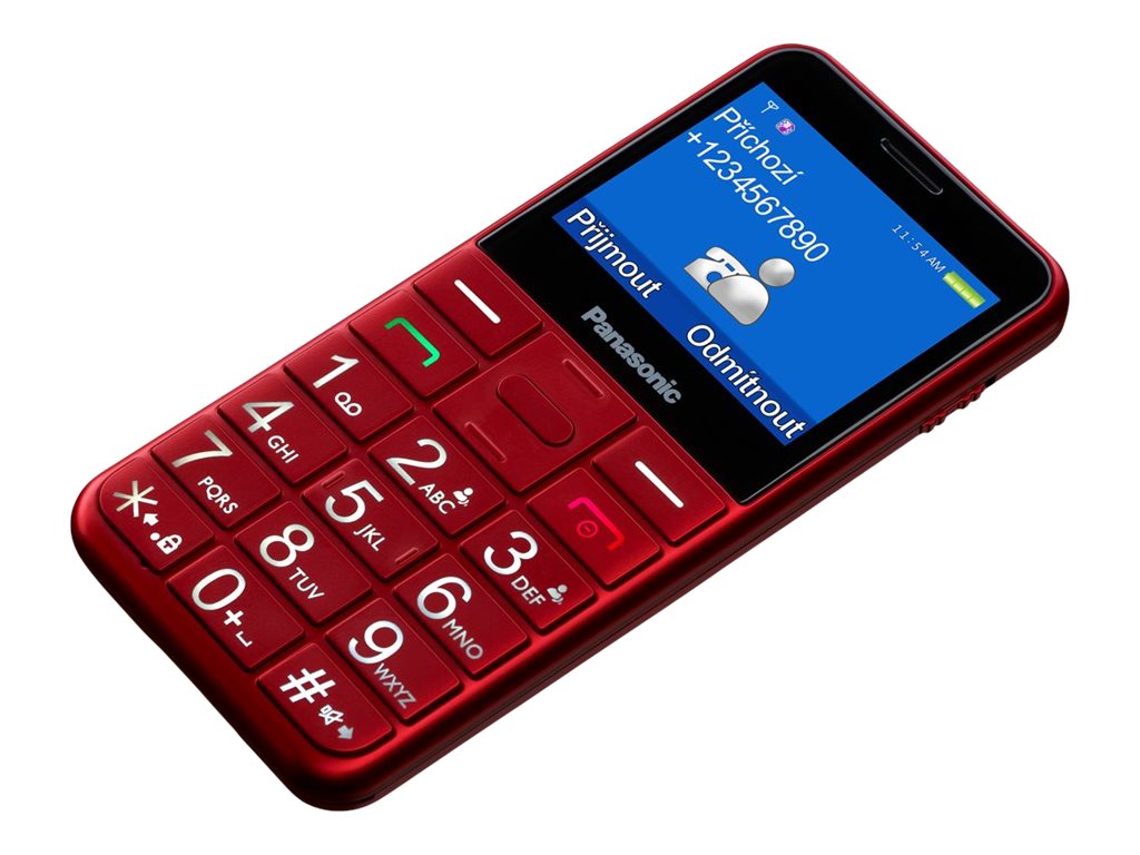 Panasonic KX-TU155 - Rot - Feature Phone - GSM