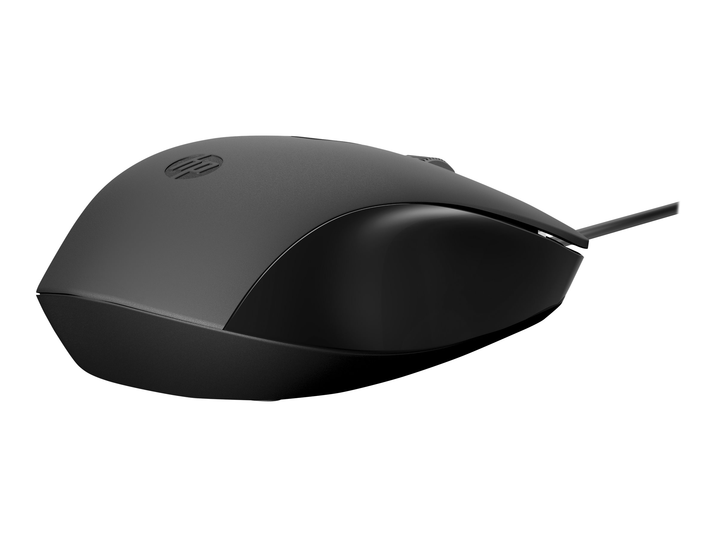 HP 150 - Maus - USB - Schwarz