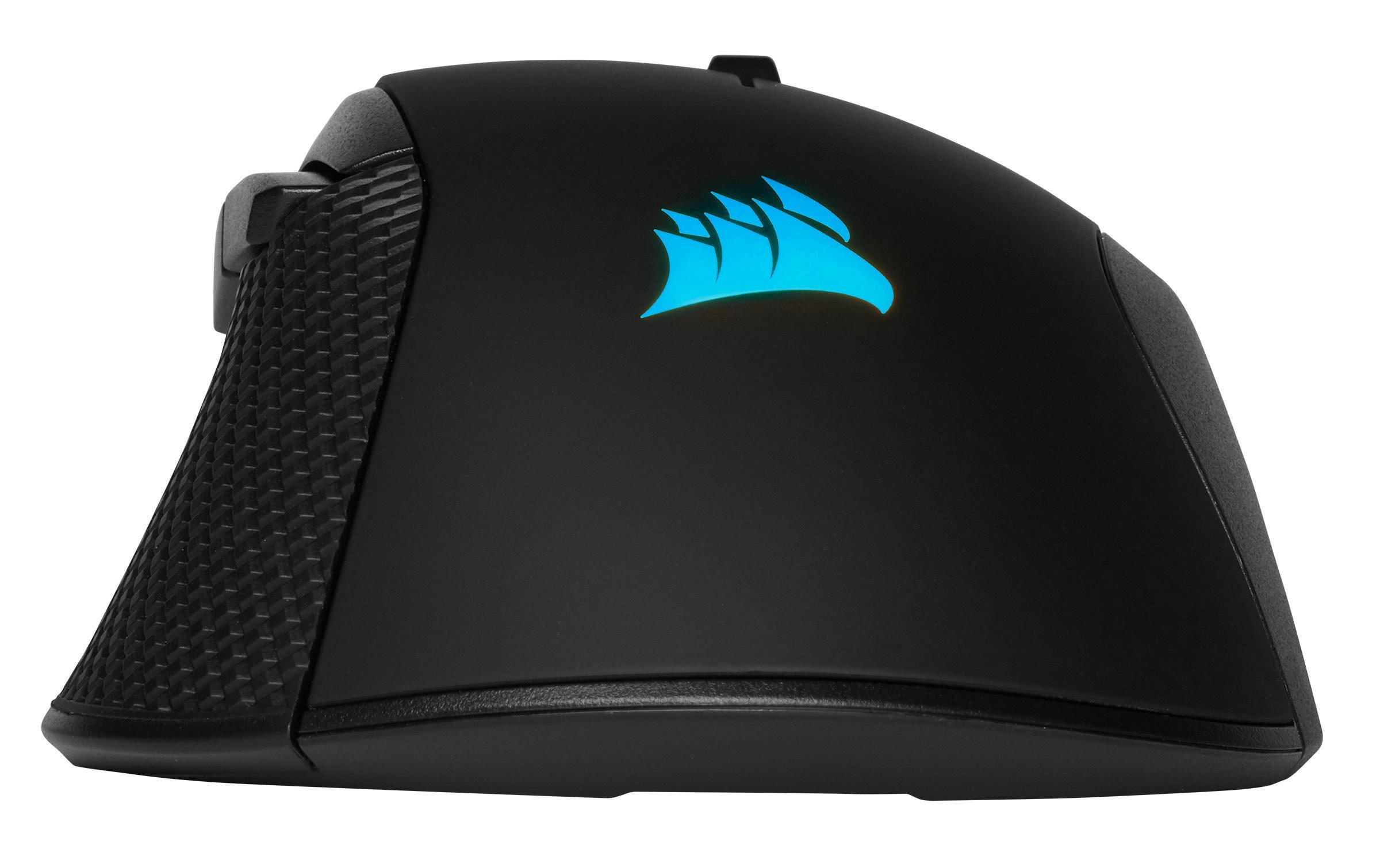 CORSAIR Gaming IRONCLAW RGB FPS/MOBA - Maus - USB - Schwarz
