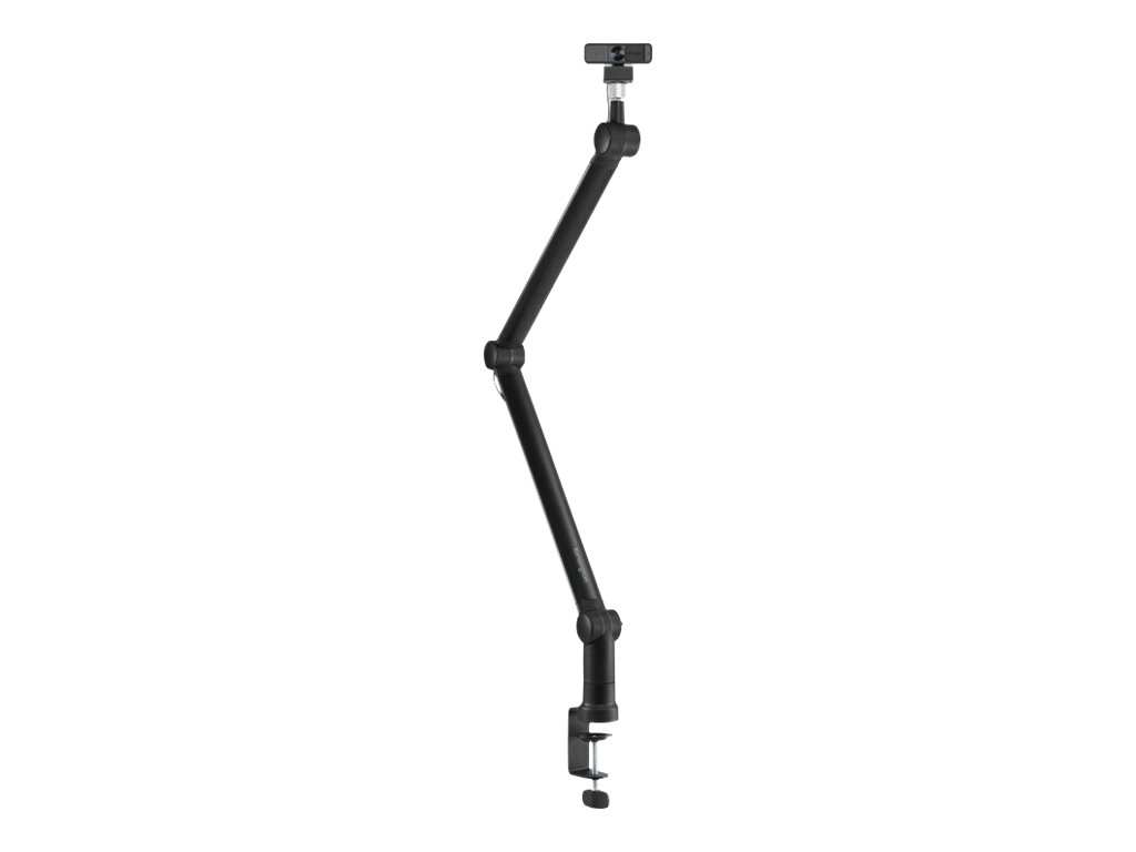 Kensington A1020 - Befestigungskit (Auslegerarm, C-Klammer) - neigbar - für Mikrofon/Webcam/Licht - Tischmontage - für Kensington ProVC Bundle
