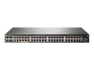 HPE Aruba Networking 2930F 48G PoE+ 4SFP+ - Switch - 48 Anschlüsse - managed - an Rack montierbar