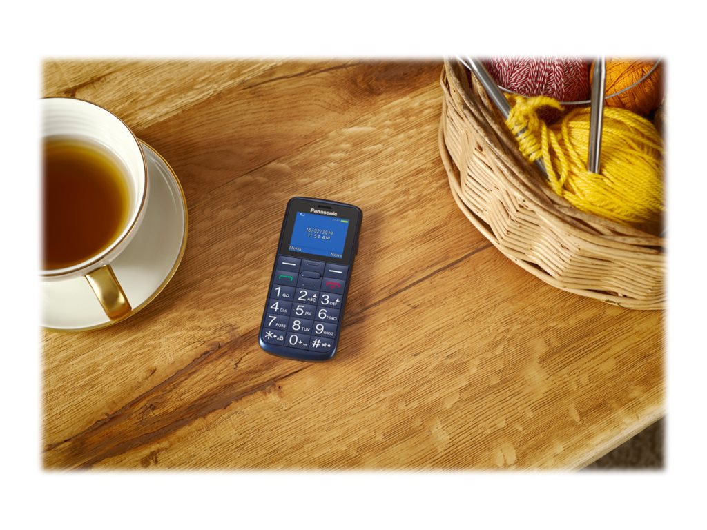 Panasonic KX-TU110 - Blau - Feature Phone - GSM