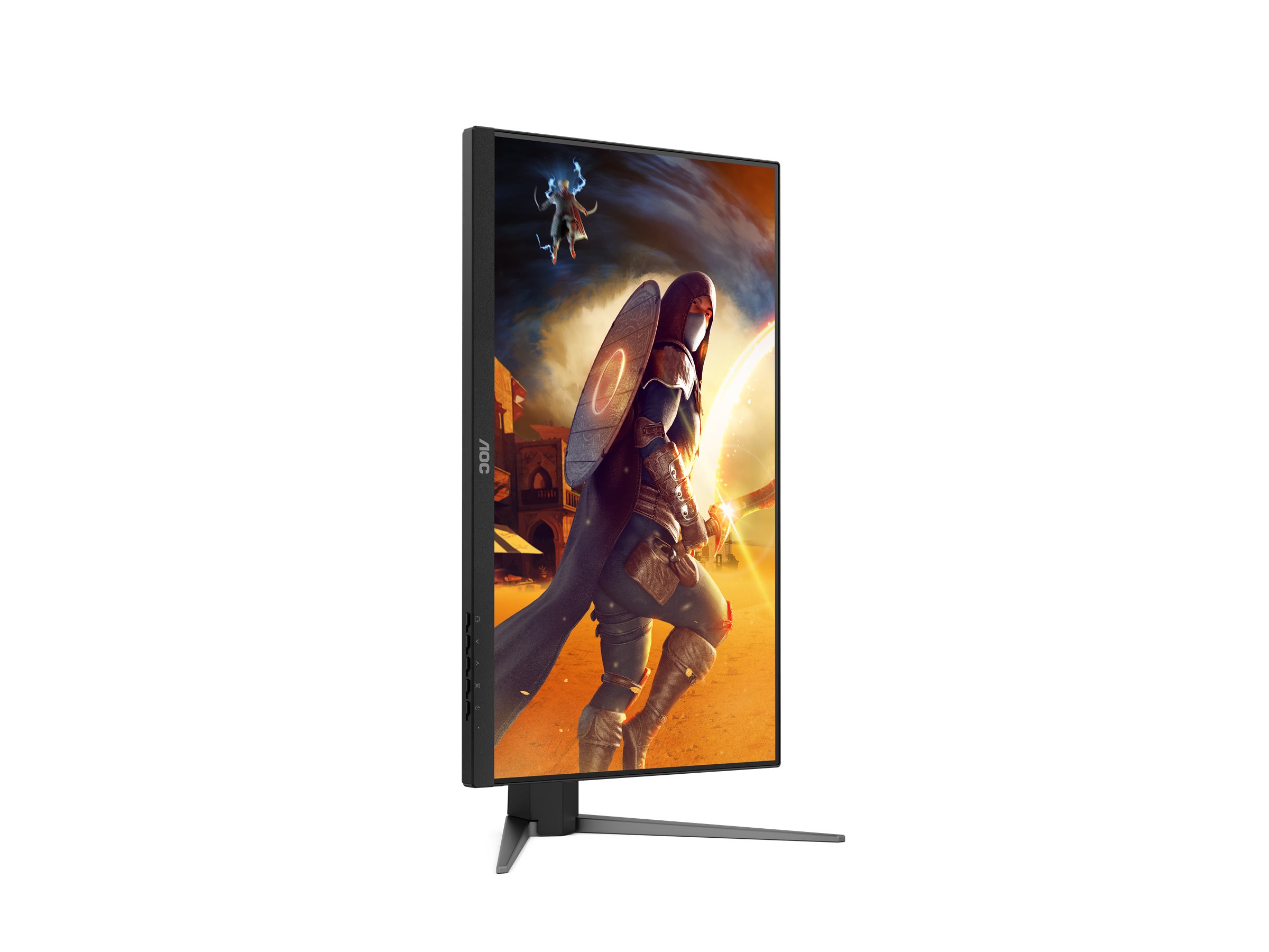 AOC Gaming 24G4HA - 24 Zoll Full HD Monitor, 200 Hz, 1 ms, G-Sync comp., HDR10 (1920x1080, 2x HDMI 2.0, 1x DisplayPort 1.4) schwarz-rot