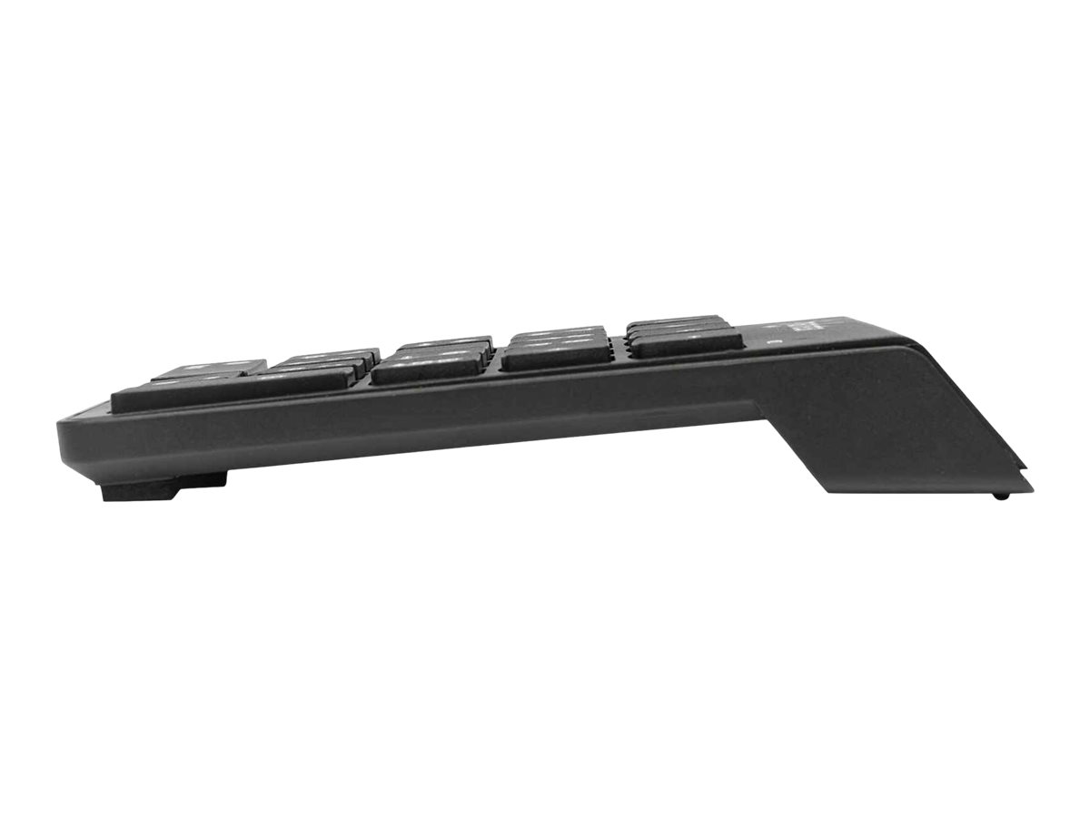 Manhattan Numeric Keypad
Wireless (2.4GHz)
USB-A Micro Receiver
18 Full Size Keys
Black
Membrane Key Switches
Auto Power Management
Range 10m
AAA Battery (included)
Windows and Mac
Three Year Warranty
Blister - Tastenfeld - Schwarz Eingabegerät