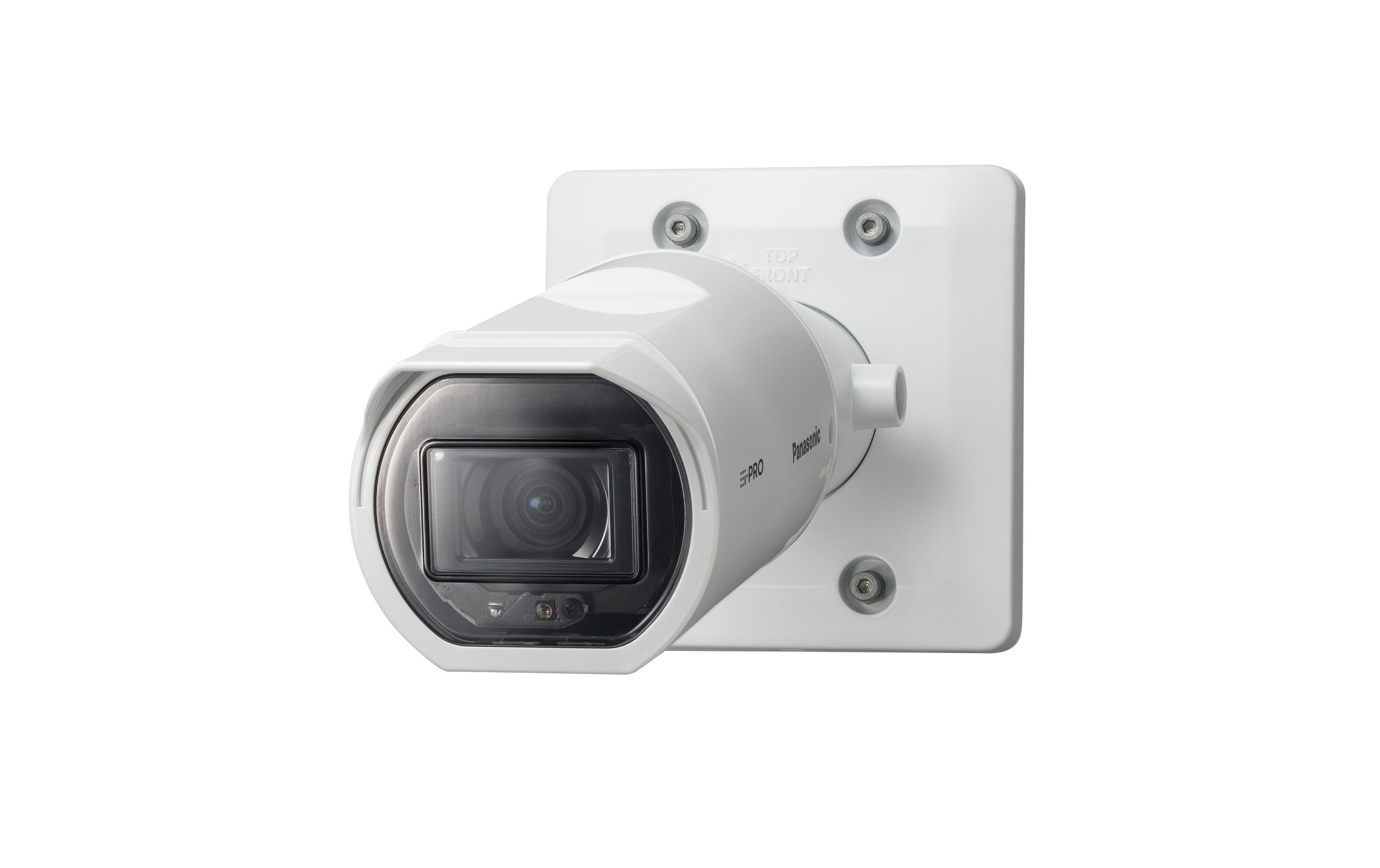 Panasonic i-Pro WV-U1542LA - Netzwerk-Überwachungskamera - Bullet - Außenbereich - staubdicht / wasserdicht / stoßfest / korrosionsbeständig - Farbe (Tag&Nacht) - 5 MP - 2688 x 1520 - motorbetrieben - LAN 10/100 - MJPEG, H.264, H.265 - PoE Class 0