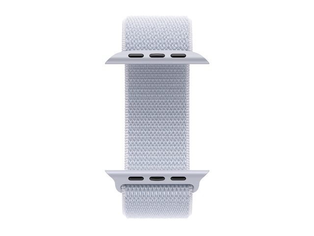 Apple Watch Series 10 GPS + Cellular 46mm Silver Aluminium Case mit Blue Cloud Sport Band (MWY23QF/A)
