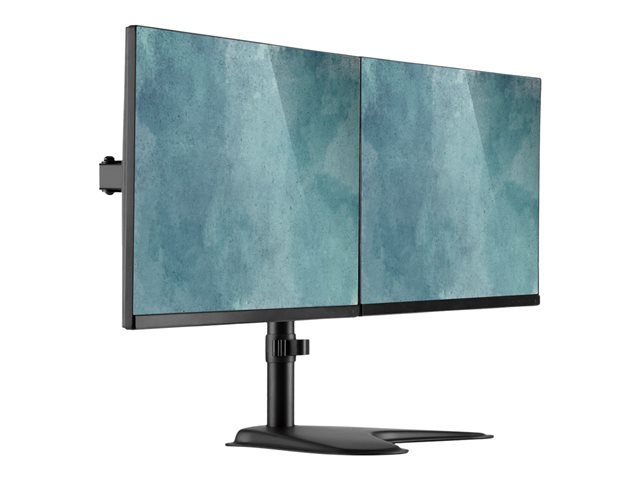 DIGITUS DA-90401 Aufstellung - für 2 Monitore / Curved-Monitore - mattschwarz
