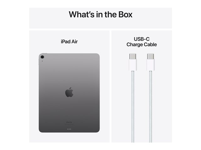 Apple 13-inch iPad Air Wi-Fi - Tablet - 256 GB - 33 cm (13") IPS (2732 x 2048) - Space-grau