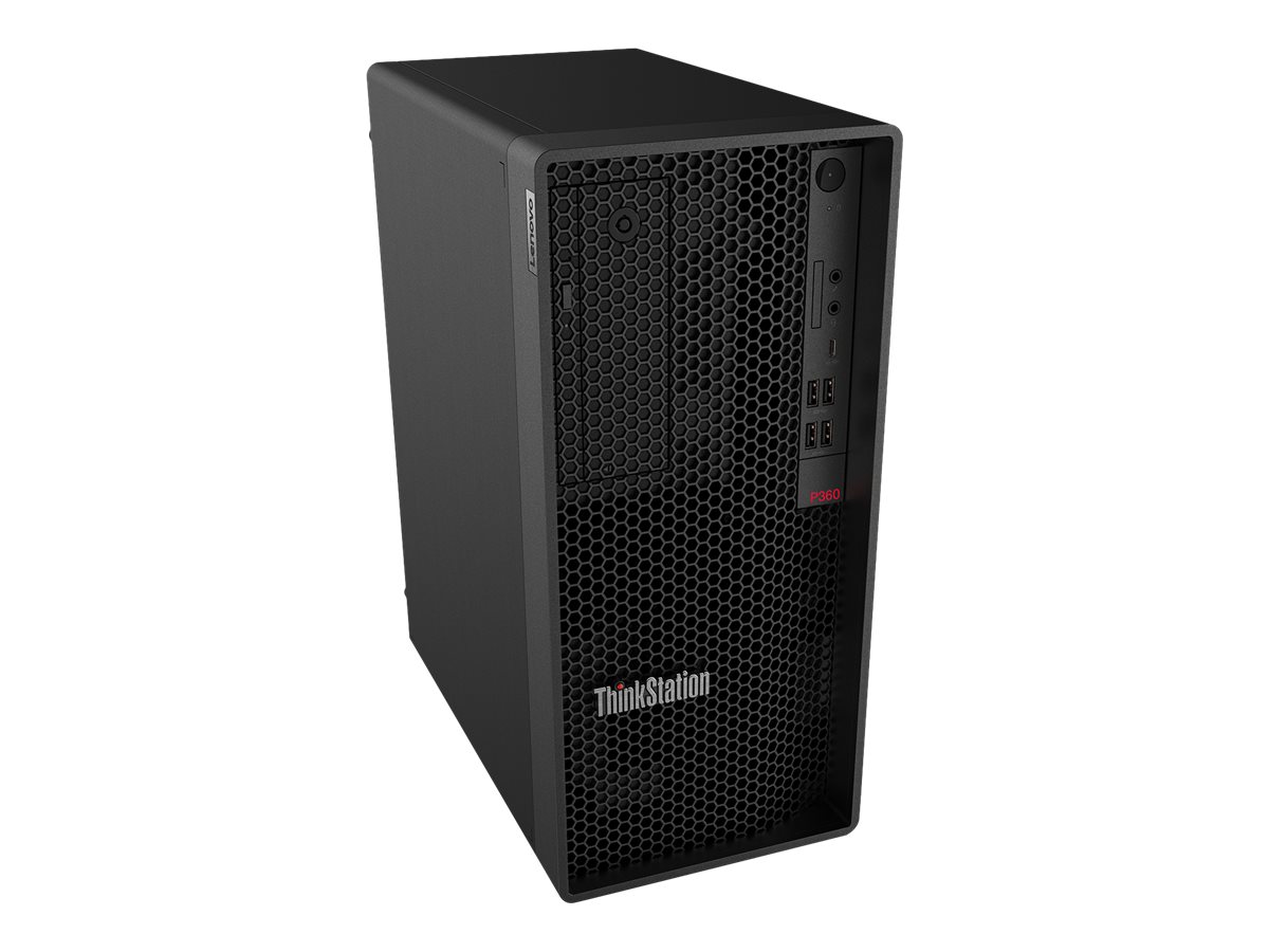Lenovo ThinkStation P360 - Tower - Core i7 12700 2.1 GHz - vPro Enterprise - 16 GB - SSD 512 GB - Deutsch