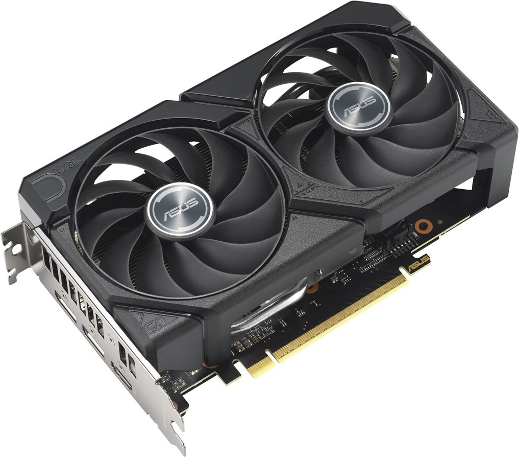ASUS Dual Radeon RX 9060 XT 8GB Grafikkarte - 8GB GDDR6, HDMI, 3x DP