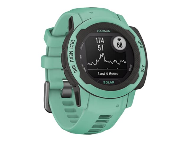 Garmin Instinct 2S Solar - Neo Tropic - Sportuhr mit Band - 32 MB