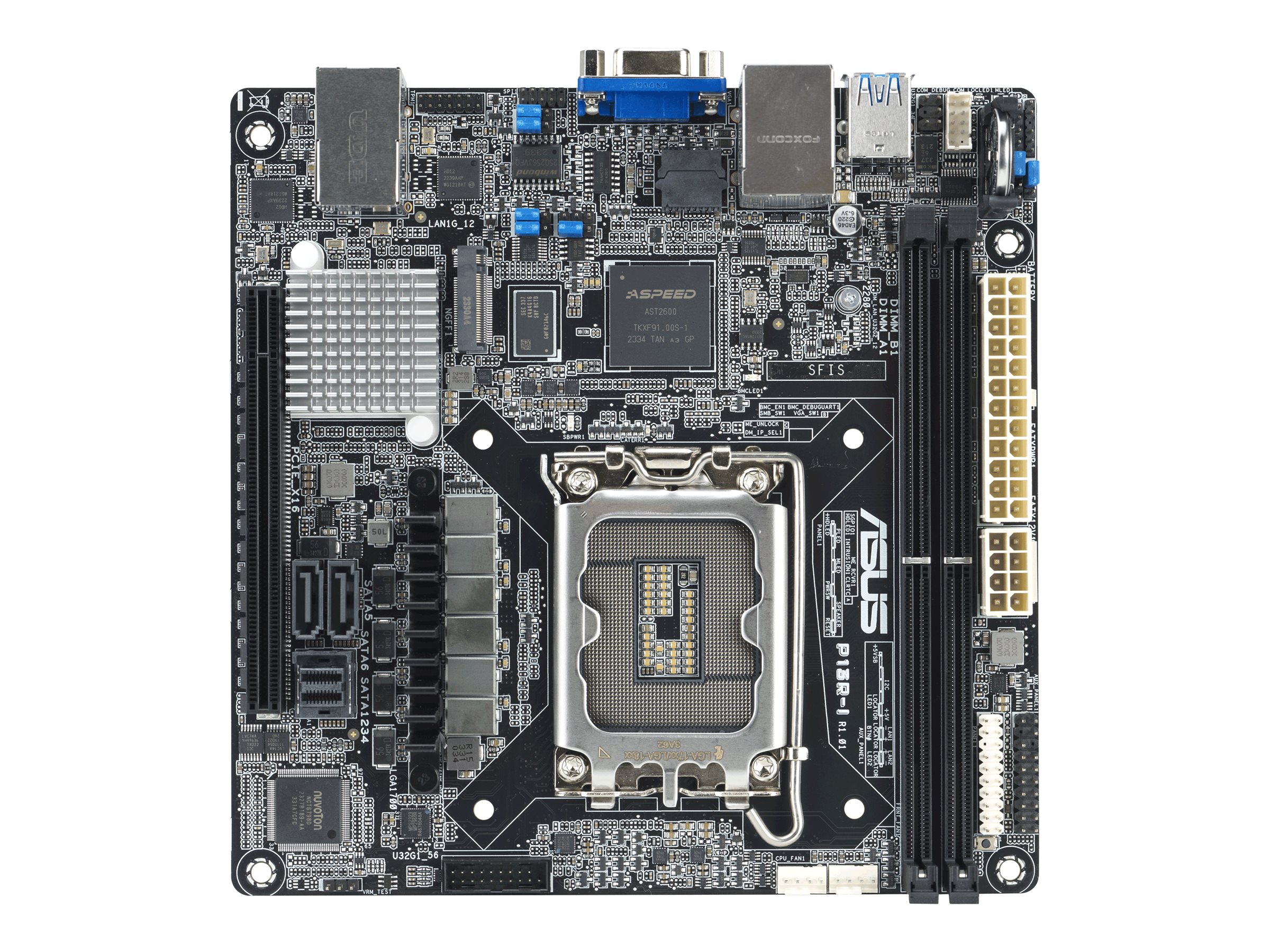 ASUS P13R-I - Motherboard - Mini-ITX - LGA1700-Sockel - C262