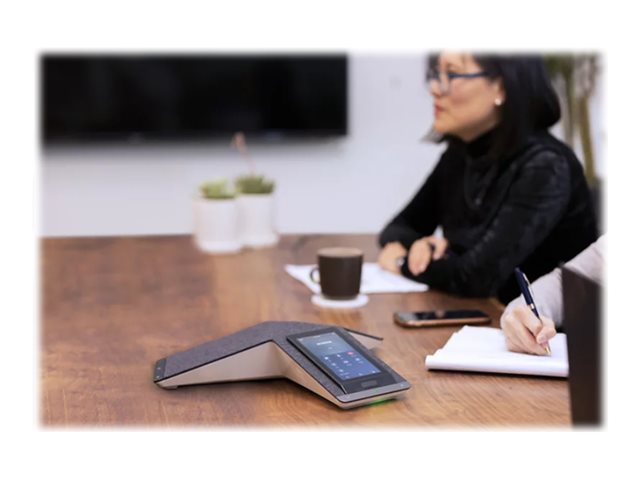 Poly Trio C60 for Microsoft Teams/Skype for Business - VoIP-Konferenztelefon - mit Bluetooth-Schnittstelle - fünfwegig Anruffunktion