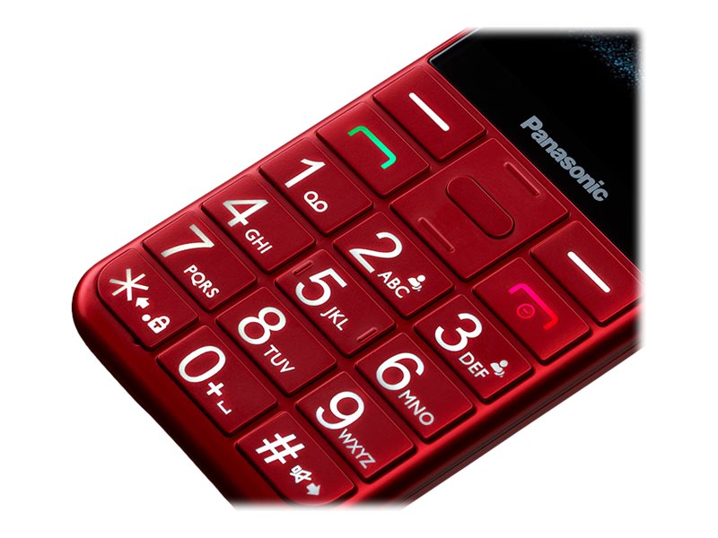 Panasonic KX-TU155 - Rot - Feature Phone - GSM