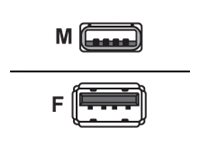 Equip - USB-Verlängerungskabel - USB (M) zu USB (W) - USB 2.0 - 5 m - Schwarz