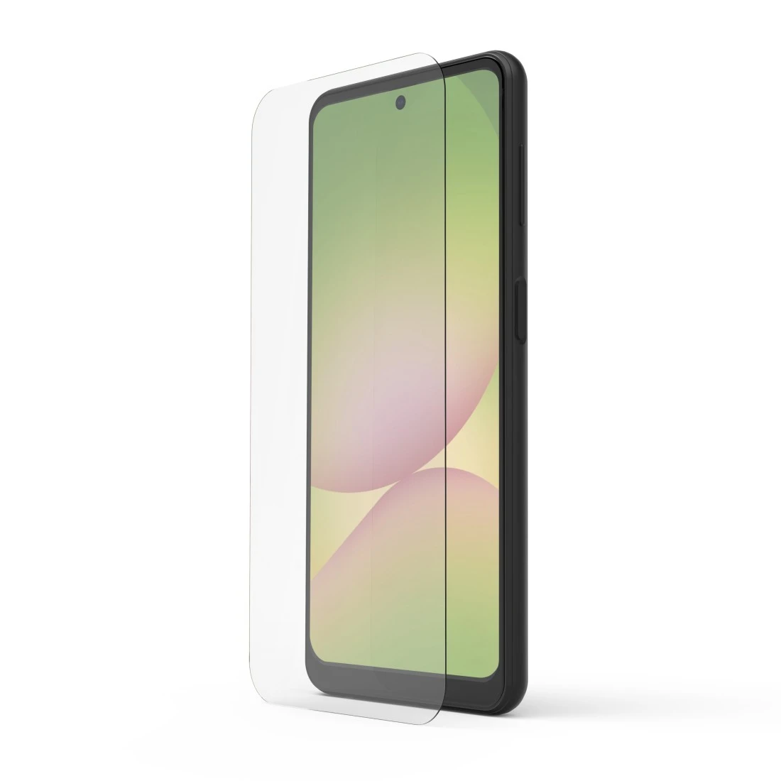 Hama Handy-Schutzglas "Clear Protect" für Samsung Galaxy A57 5G, Montagehilfe
