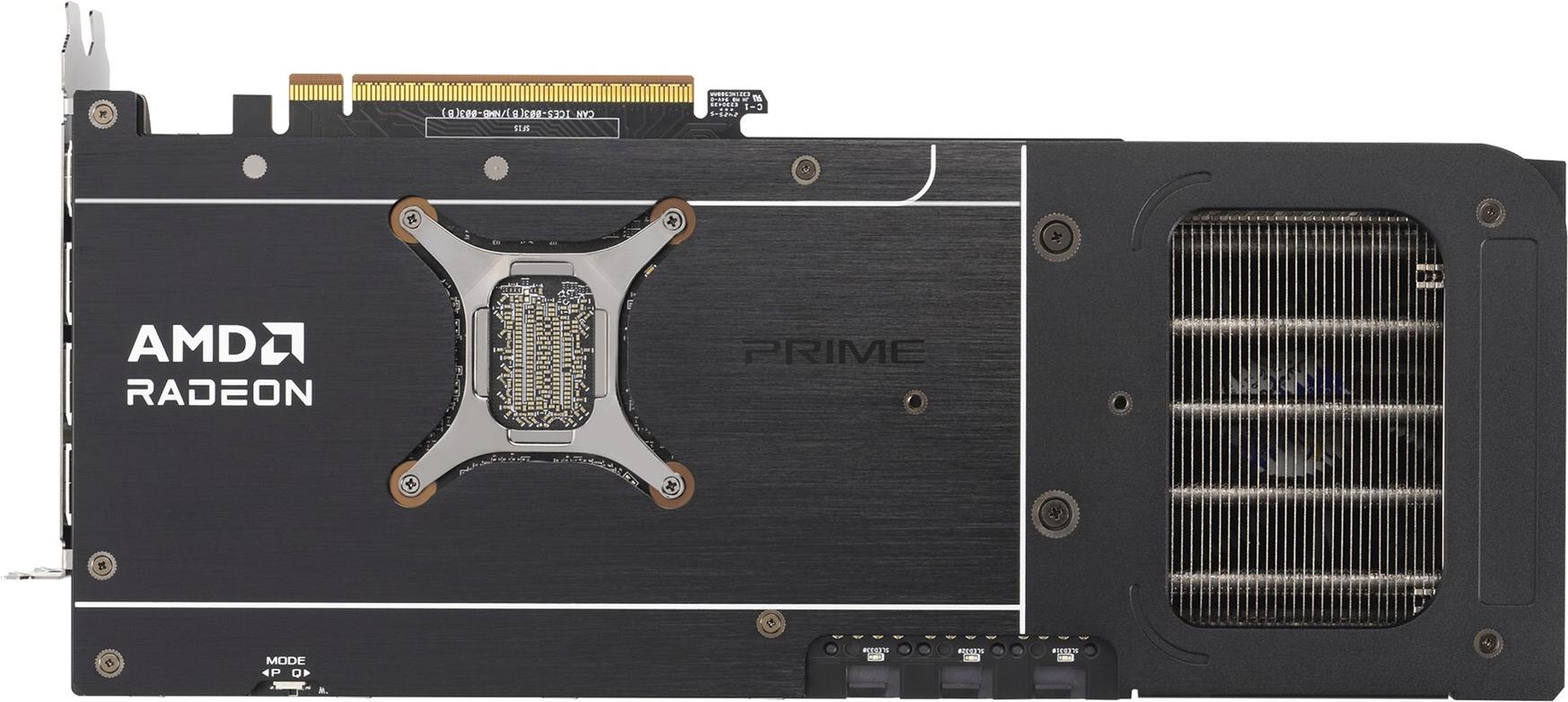 Asus PRIME Radeon RX 9070 XT 16GB Grafikkarte - 16GB GDDR6, HDMI, 3x DP