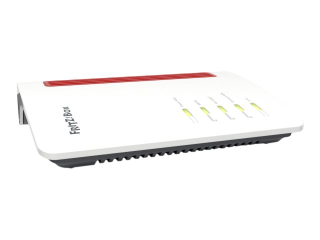 FRITZ!Box 5530 Fiber - Wireless Router - GPON-Terminal / Stimmen-Karte - Wi-Fi 6 - Desktop