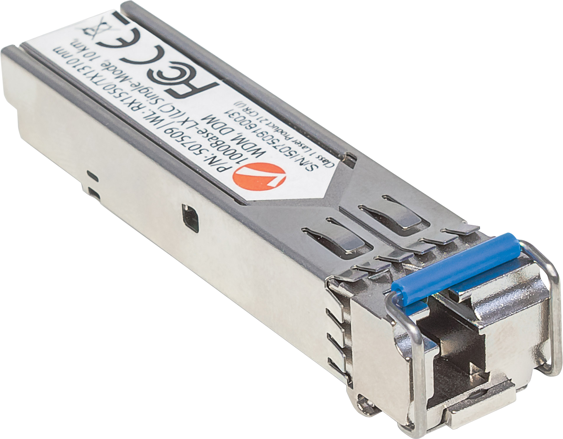 Intellinet Transceiver Module Optical
Gigabit Fiber WDM Bi-Directional SFP
1000Base-Lx (LC) Single-Mode Port
10km
WDM (Rx1550/Tx1310)
MSA Compliant
Equivalent to Cisco GLC-BX-U
Fibre
Three Year Warranty - SFP (Mini-GBIC)-Transceiver-Modul - 1GbE