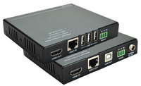 VivoLink VL120021 - Sender und Empfänger - Kabelgebunden - 100 m - Cat6a - 60 Hz - 1280x800 4:4:4 - HDBaseT KVM Extender