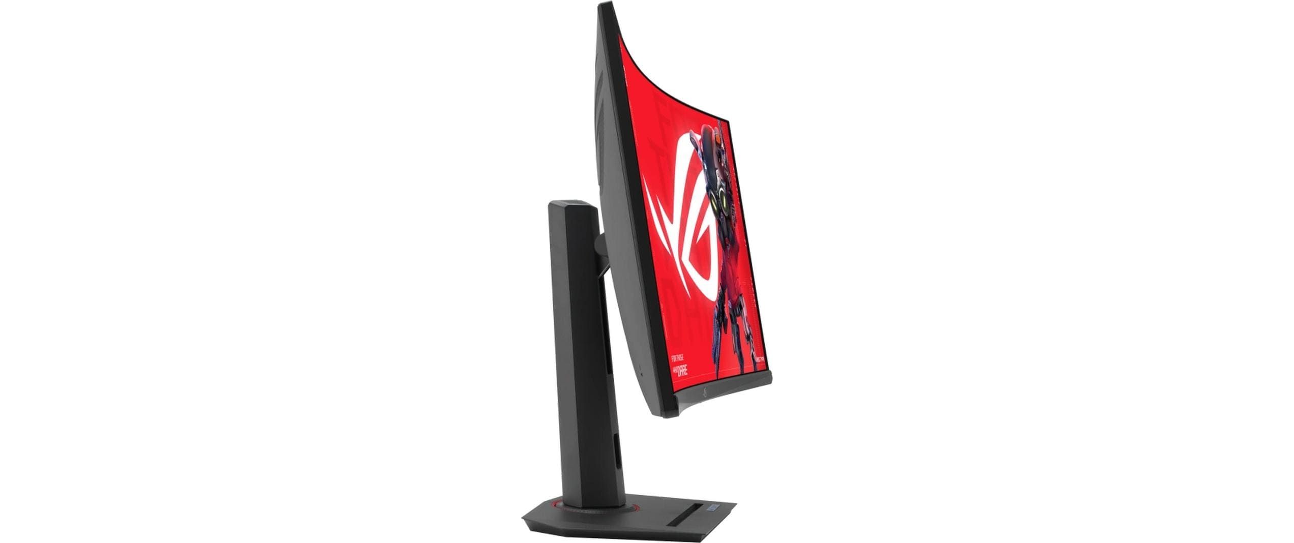 ASUS ROG Strix XG32WCS - LED-Monitor - Gaming - gebogen - 81.3 cm (32") (31.5" sichtbar) - 2560 x 1440 2K @ 180 Hz - Rapid VA - 400 cd/m² - 3500:1 - HDR10 - 1 ms - HDMI, DisplayPort, USB-C - Schwarz