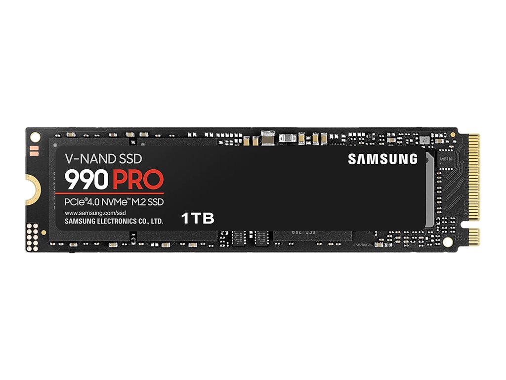 Samsung 990 PRO MZ-V9P1T0BW - SSD - 1 TB - PCIe 4.0 x4 (NVMe)