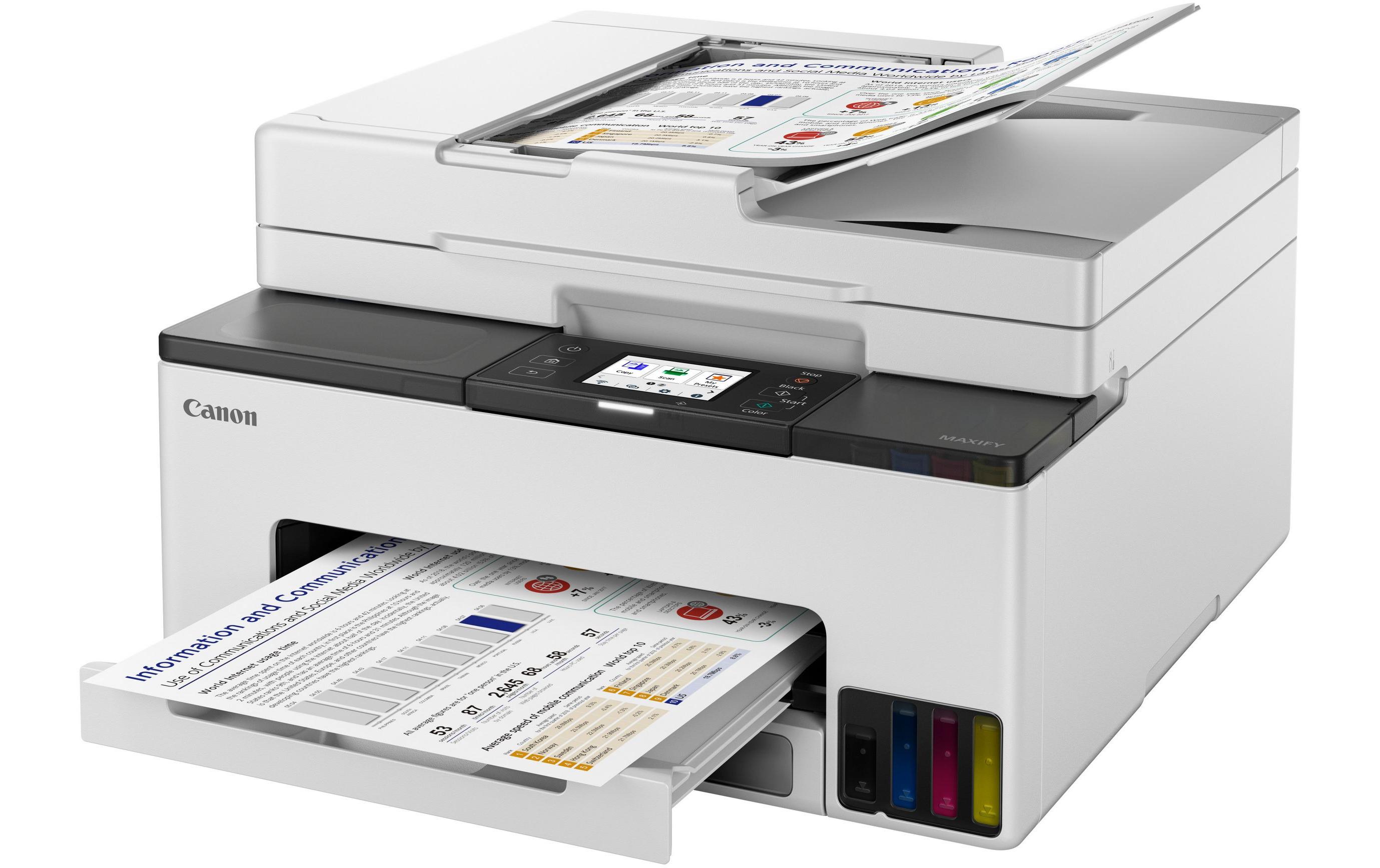 Canon MAXIFY GX2050 Multifunktionsdrucker Kopierer Scanner Fax USB LAN WLAN